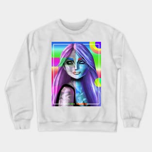 katryne layne abstrack version 2 Crewneck Sweatshirt